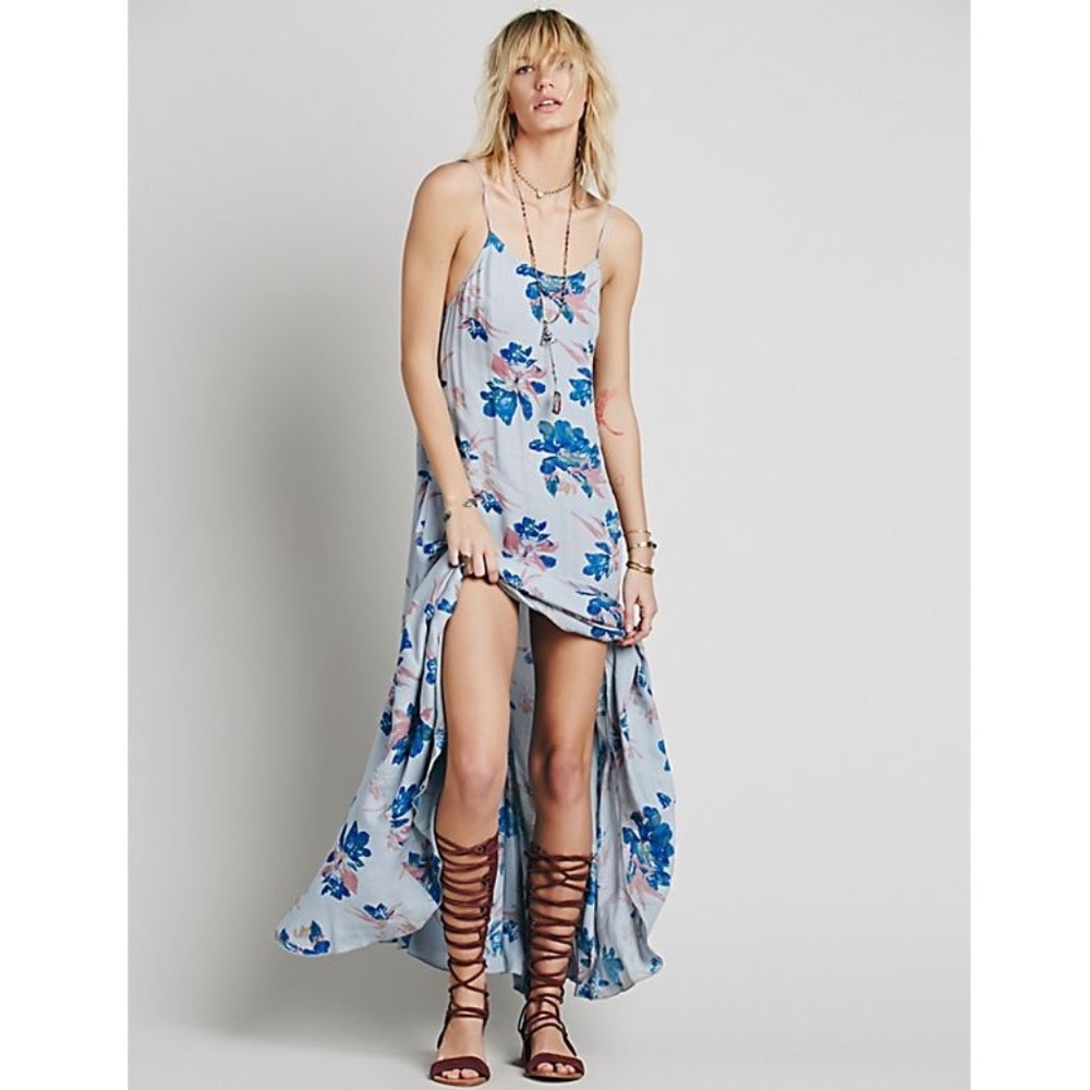Free People Star Chasing Slip Maxi Dress